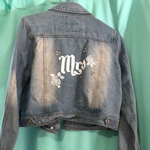 Custom Mrs. Denim Jacket